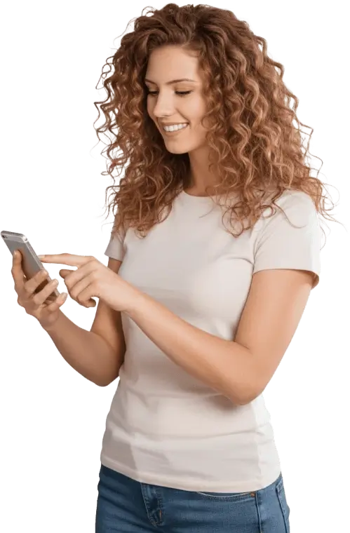 Девушка с планшетом